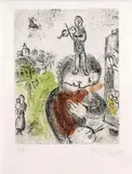 Marc Chagall, Spomienky z Vitebska, 0, farebný lept, suchá ihla, akvatinta na ručnom papieri