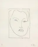 Odaliska by Henri Matisse, 0, suchá ihla na ručnom papieri, sold Mar 2005