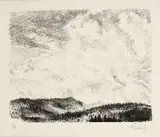 Max Švabinský, Muránska planina, 1950, litografia na papieri