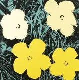 Andy Warhol, Flowers II., 0, farebná serigrafia na papieri