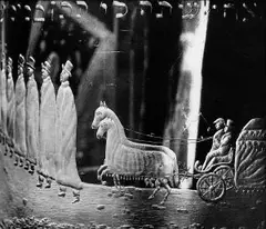 Tibor Honty, Posledná cesta, 1946, čiernobiela fotografia