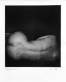 Ondrej Nosál, Mramorový akt, 1968, čiernobiela fotografia