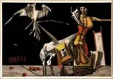 Apokalypsa by Vincent Hložník, 1968, tempera na kartóne, sold Oct 2004