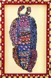 Katarína Barboráková, Motýľ, 0, tempera, tuš na papieri, autorský rám