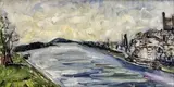 František Studený, Dunaj pri Bratislave, 1960, olej na plátne