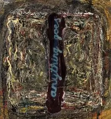 Peter Rónai, Citácia, 1990, olej na plátne dublované na kartóne