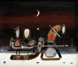 S koníkom by Vladimír Kompánek, 1998, olej na sololite, sold Oct 2004