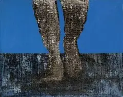 Rastislav Sedlačík, Cyclic Crossing, 2004, akrylový sprej na plátne