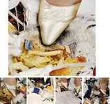Anabela Zigova, Cliché, 2000, inštalácia, cibachróm na alumíniu