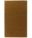 Herringbone, Château tobacco rug, India, wool