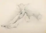 Willem Boshoff, Figure Study, 1972, pencil on paper