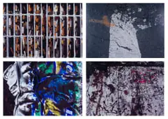 Willem Boshoff, New York. In Memoriam, four, digital prints on backlit paper