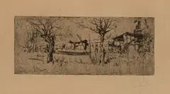 Pieter Wenning, Untitled, from Johannesburg Impressions portfolio, 1912, etching on paper