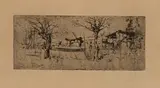 Pieter Wenning, Untitled, from Johannesburg Impressions portfolio, 1912, etching on paper