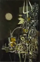 Normand Dunn, African Trident, acrylic on paper