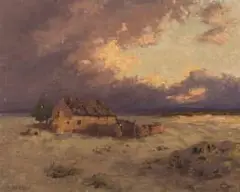 Allerley Glossop, Desolation, 1919, oil on canvas