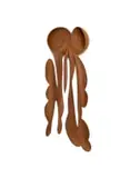 Geoffrey Armstrong, Elongated Organic Form II, carved wood