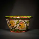 Owl bowl by Ardmore Ceramic Studio, 2003, painted and glazed ceramic, sold Jun 2026