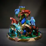 Ardmore Ceramic Studio, Animal candle holder
