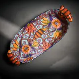 Ardmore Ceramic Studio, Chameleon and flower platter