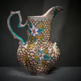 Ardmore Ceramic Studio, Flower and animal jug