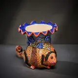 Chameleon vase by Ardmore Ceramic Studio, 2002, painted and glazed ceramic, offered Jun 2026