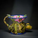 Ardmore Ceramic Studio, Lizard bowl, 2002, painted and glazed ceramic