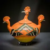 Bird tureen by Ardmore Ceramic Studio, 2004, painted and glazed ceramic, offered Jun 2026