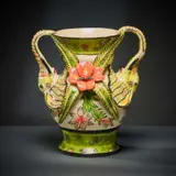 Ardmore Ceramic Studio, Elephant and flower amphora, 2008, painted and glazed ceramic