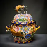 Sable tureen by Ardmore Ceramic Studio, 2005, painted and glazed ceramic, offered Jun 2026