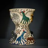 Ardmore Ceramic Studio, Animal bowl with flared base