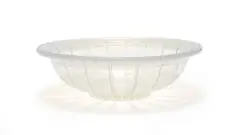 René Lalique, René Lalique 'Crémieu' opalescent and clear glass bowl, No. 400, designed 1928, press-moulded glass