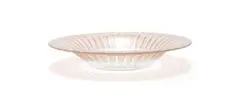 René Lalique 'Jaffa No.2' clear and sepia-stained glass coupe plate, No.3275, designed 1932 by René Lalique, press-moulded glass, sold May 2026