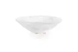 Lalique, Lalique 'Stresa' clear ribbed crystal bowl, post 1945, press-moulded lead crystal