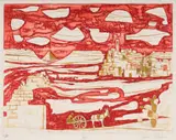 Julian Trevelyan, Gozo, etching on paper