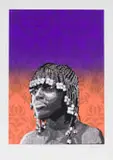 Lebohang Motaung, Don't Touch my Pride, 2024, screenprint on paper