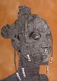 Lebohang Motaung, Essence II, 2024, linocut on paper