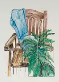 Nompumelelo Tshabalala, Memories of Home Homemaker's Gadget, 2024, monotype on paper
