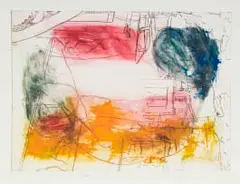 Vincent Baloyi, Genesis 2, 2026, monotype on paper
