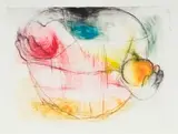 Vincent Baloyi, Genesis 1, 2026, monotype on paper