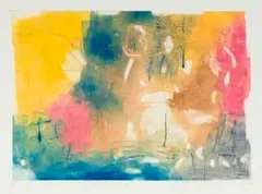 Vincent Baloyi, Genesis 3, 2026, monotype on paper