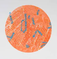 David Tsoka, Out Of The Ordinary, 2025, monotype on paper
