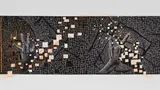 Mathembe Hlelo Molefe, Birds Of The Same Plume Perambulate in Close Proximity, 2021, linocut on paper