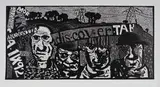 Colbert Mashile, Discovery, 2012, linocut on paper