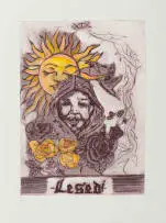 Kelebogile Masilo, Lesedi, 2026, drypoint on paper