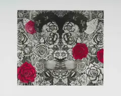 Kelebogile Masilo, Lost in a Maze, 2017, lithograph on paper