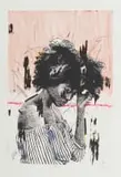 David Madlabane, Mnakwethu, 2026, monotype and silkscreen on paper