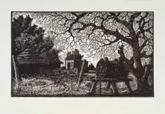Jan Maanda Tshikhuthula, U Isa Phanda Nga Ha Vushilo, 2012, linocut on paper