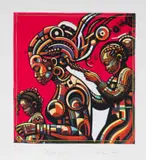 Tsako Hobyani, Masungulo ya Vutlhari, 2026, screenprint on paper