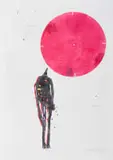 Dikgwele Paul Molete, "Chronos", 2026, monotype on paper